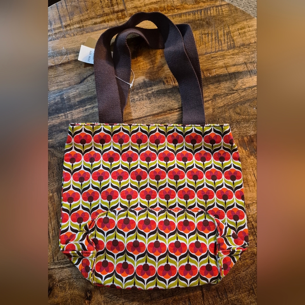 Billabong 100% Cotton Tote Small - Picture 4 of 9